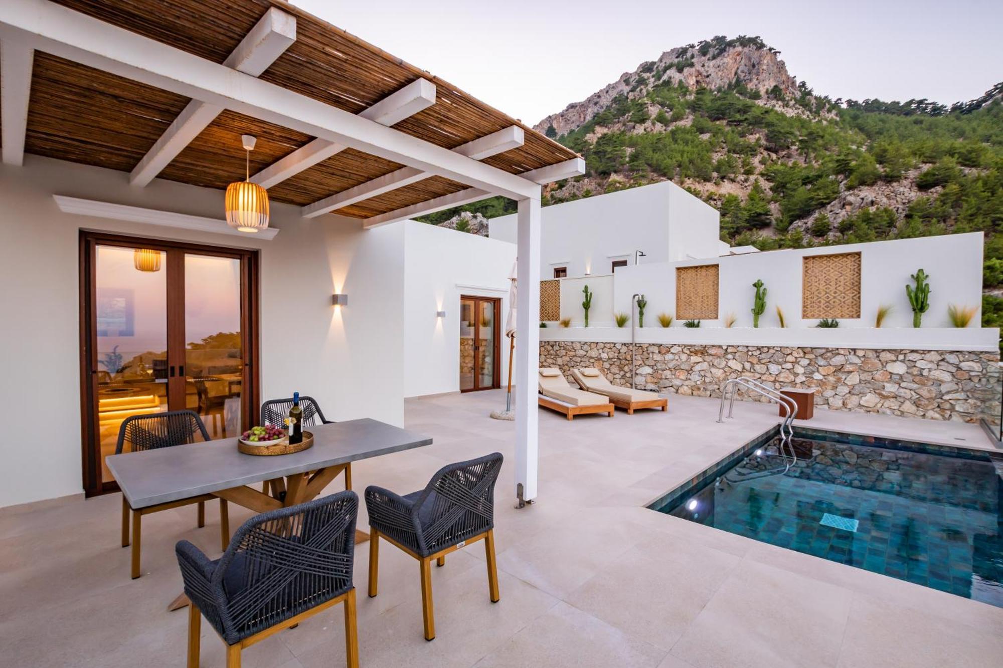 Mertelia Luxury Villas Kyra Panagia Exterior foto